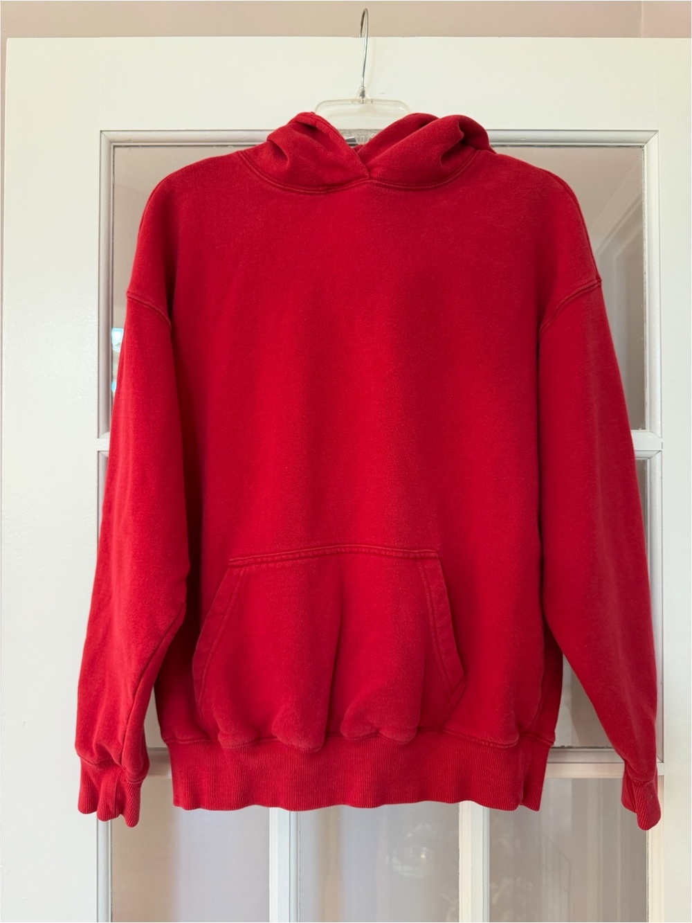 Pacsun Red Hoodie Sweatshirt with Front Pocket